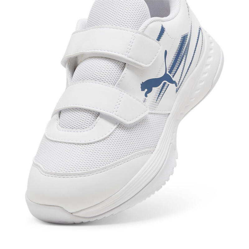 Zapatillas Niños para deportes de interior Varion II PUMA White Blue Horizon