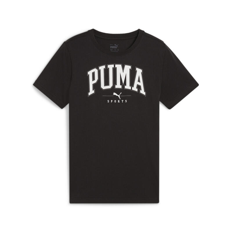 Camiseta Niño PUMA SQUAD con estampado grande PUMA Black