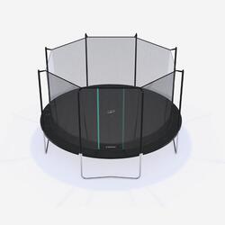 Seconde vie - Trampoline 420 avec filet de protection - montage... - EXCELLENT