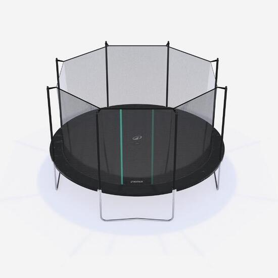 Seconde vie - Trampoline 420 avec filet de protection - montage... - EXCELLENT