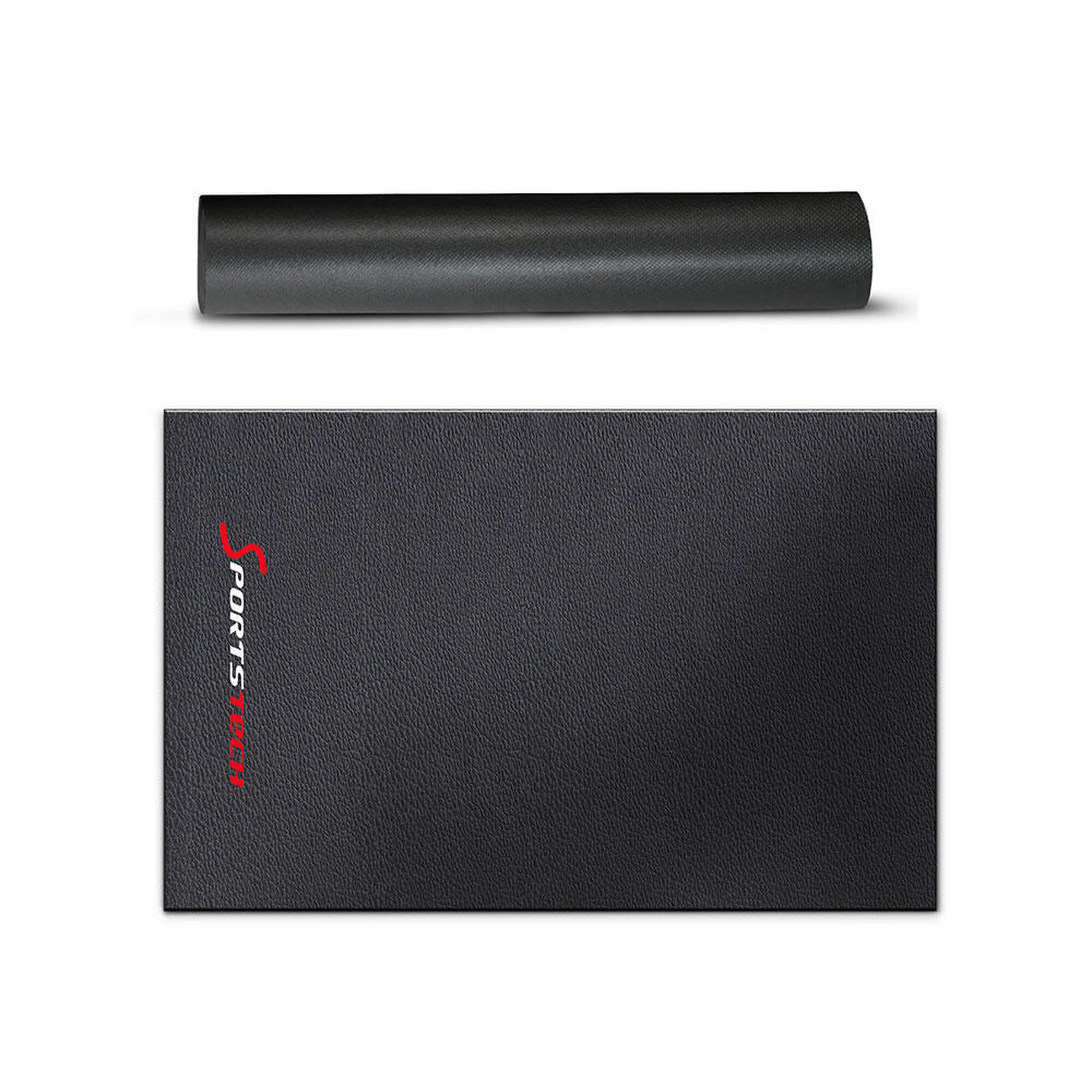 Sportstech - Tapis De Protection Pour Équipement De Fitness - Multimatériau Noir, 3 Tailles - Tapis De Fitness - Noir - Taille Unique - Decathlon