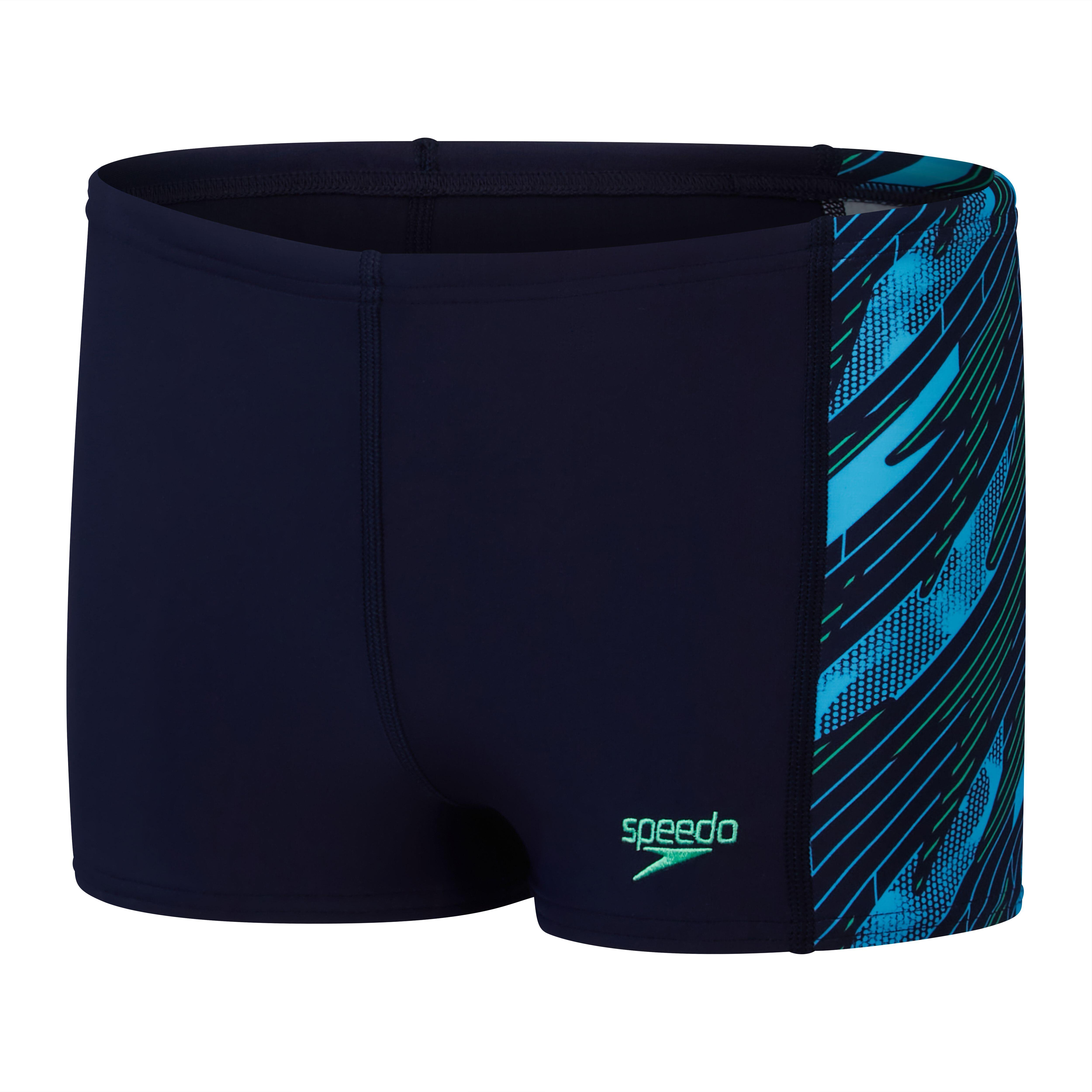 Speedo - Maillot De Bain Speedo Hyperboom Panel Pour Enfants - Maillot De Bain 1 Pièce - Bleu - 10 Ans / 140 Cm - Decathlon