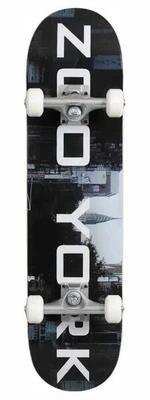 Zoo York City Skateboard Completo - 8" - Fog