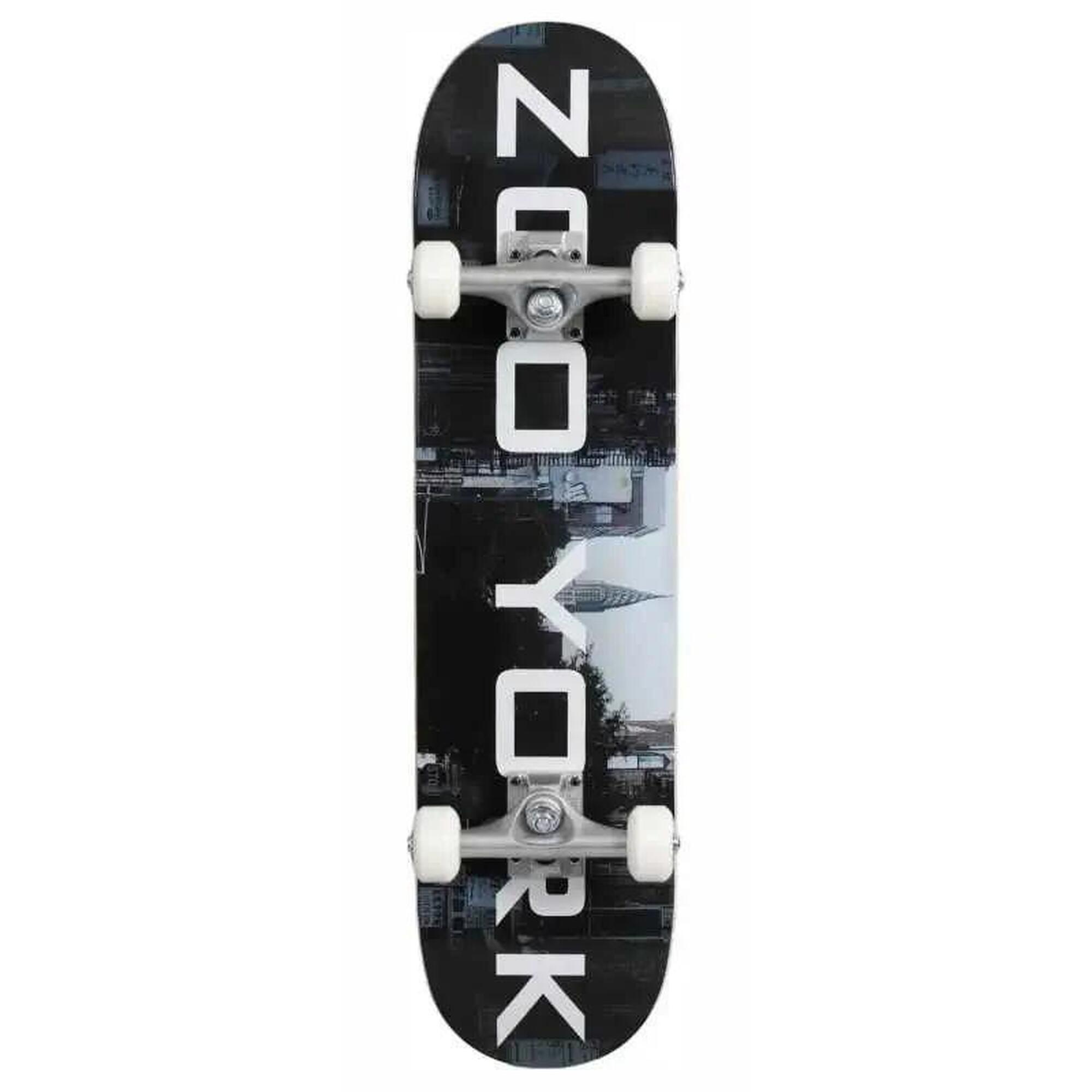 Zoo York - Zoo York City Skateboard Complet - 7.25" - Chrysler - Skateboard Complet - Multicolore|noir - 7.25" - Decathlon