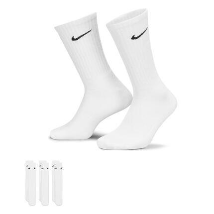 Socken und Sockenfutter für Herren Nike Cushioned (3 Paar) Weiß