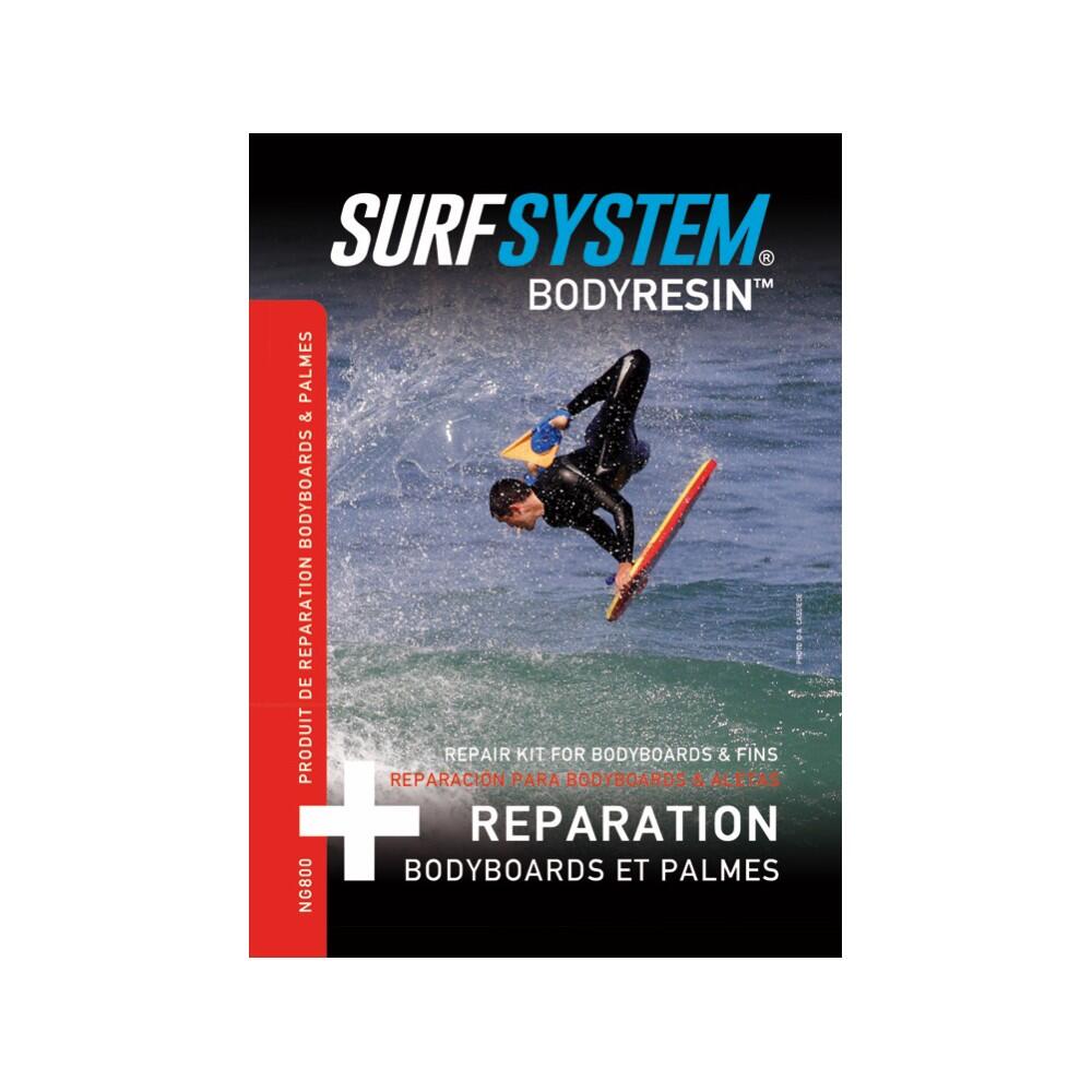 SURFSYSTEM - Kit de reparação Bodyresin para Bodyboard e Quilhas