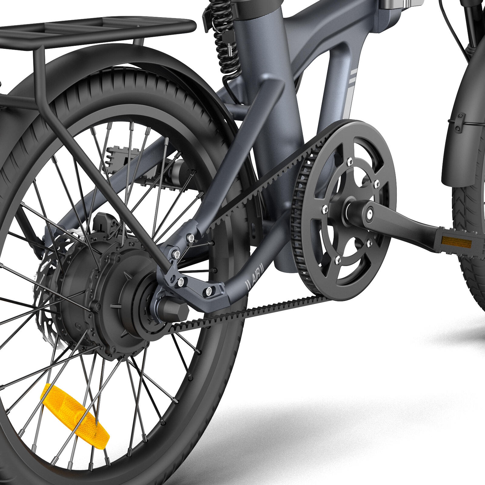ADO Air28 Bicicleta eléctrica,Ebike 28",Transmisión por Correa,Aplicación,250W 2/9
