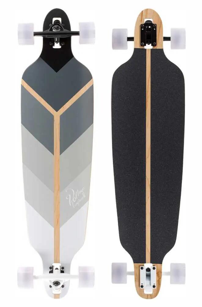 VOLTAGE Voltage Directional Drop Through Longboard Grey