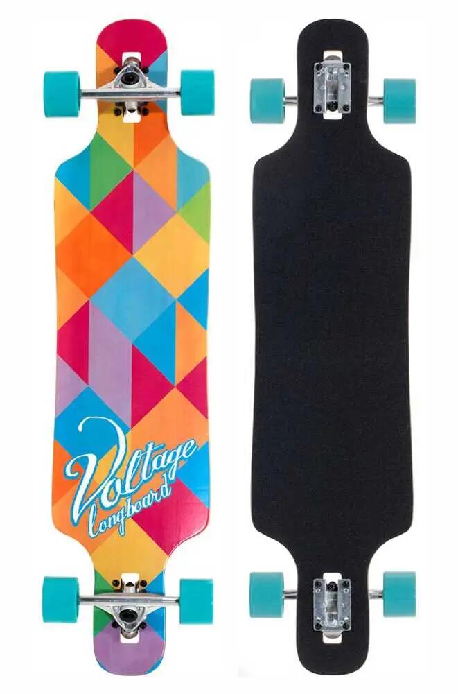 VOLTAGE Voltage Drop Through longboard multi color 39