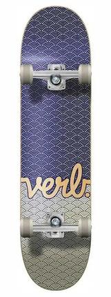 Skateboard Waves 7.75" Navy