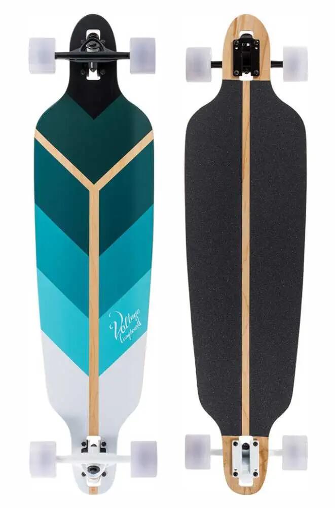 VOLTAGE Voltage Directional Drop Through Longboard Green