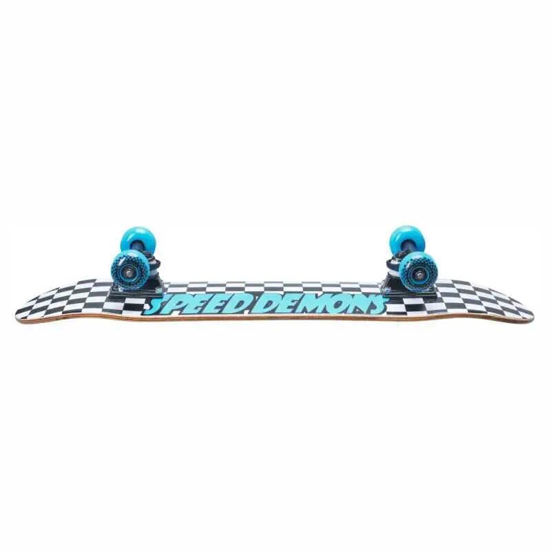 Skate SPEED DEMONS Checkers Noir/Bleu 8.0