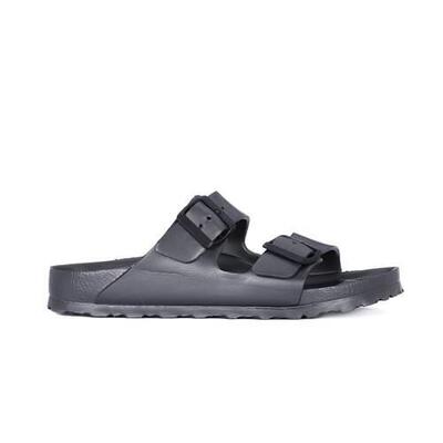 Sandalias Planas Mujer Birkenstock Arizona Eva Metalizado