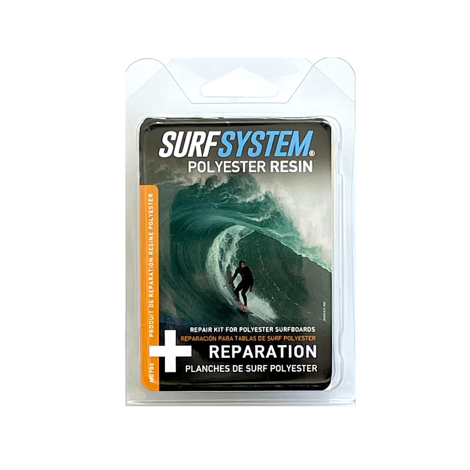 SURFSYSTEM SURFSYSTEM - Mini Kit di riparazione surf - Poliestere (PU)