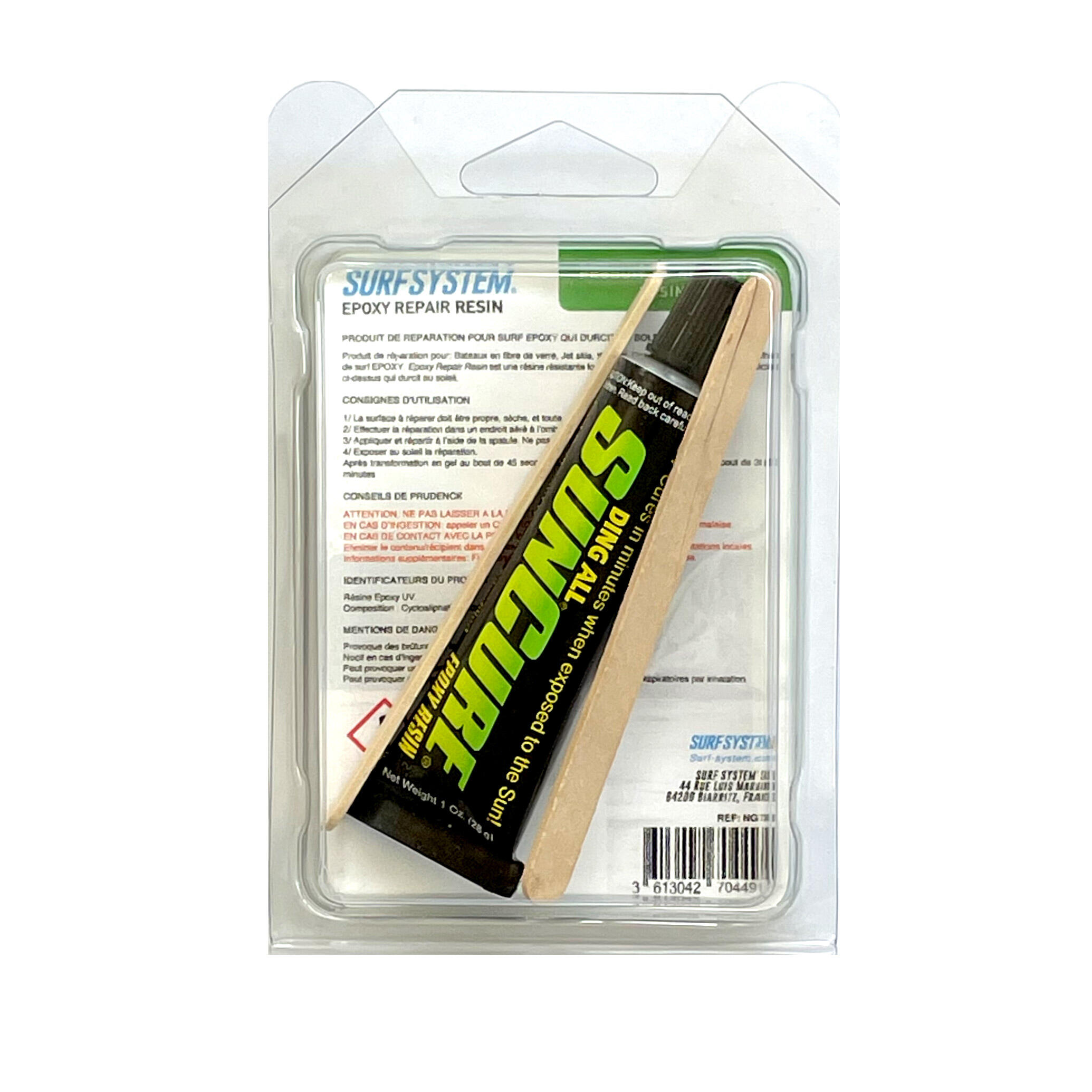 SURFSYSTEM - Mini Kit de réparation Surf - Epoxy 2/2
