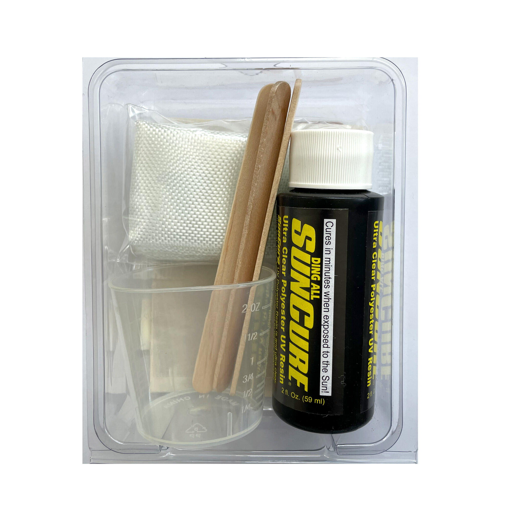 SURFSYSTEM - Kit de reparación de surf de viaje - Resina Poliéster (PU) 3/3