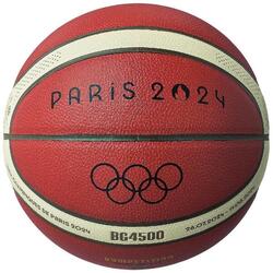 Ballon de Basketball Molten BG4500 T7 - Ballon réplica officiel Paris 2024