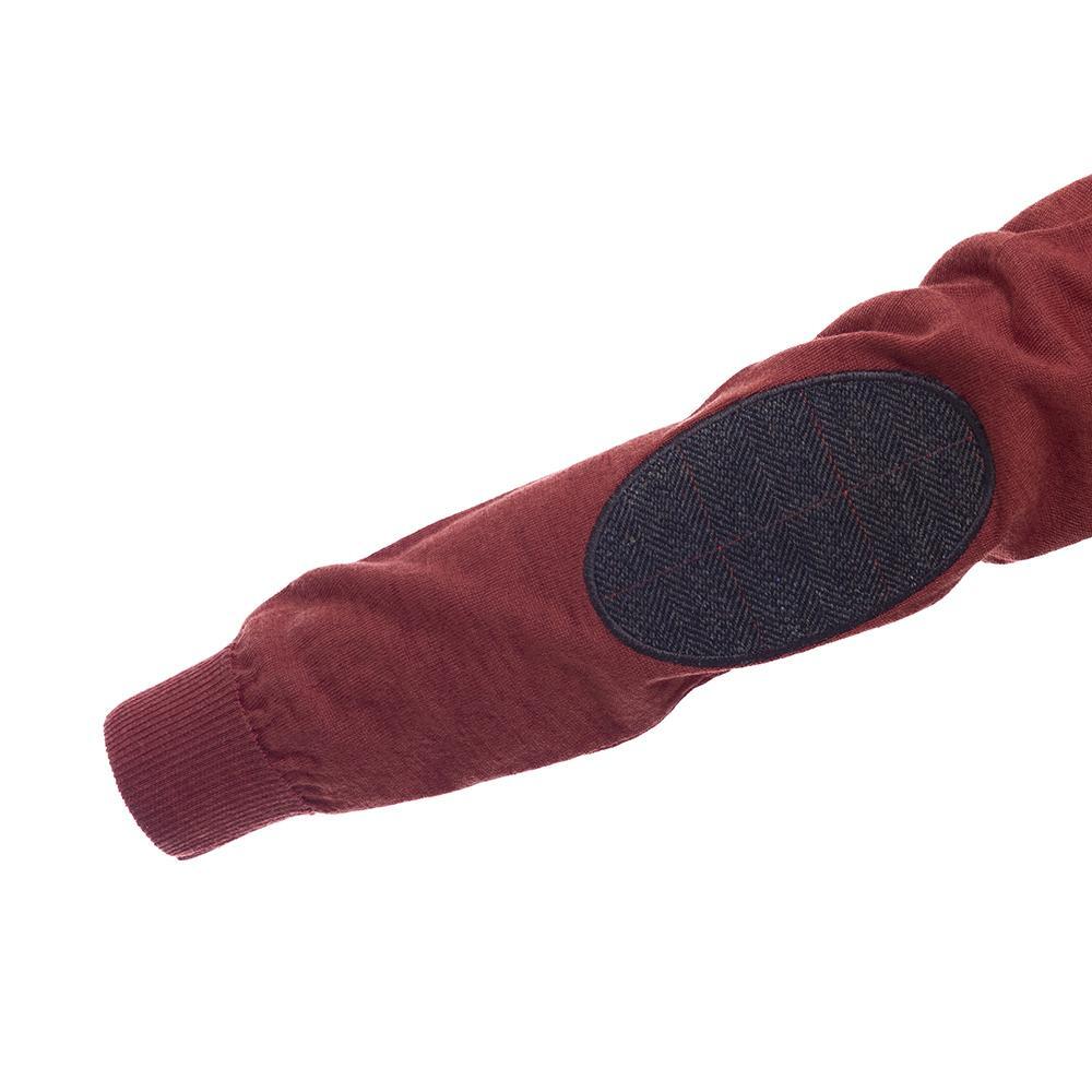 Jersey Caza Hombre Pasión Morena 03053 Terracota Cuello Pico 4/5