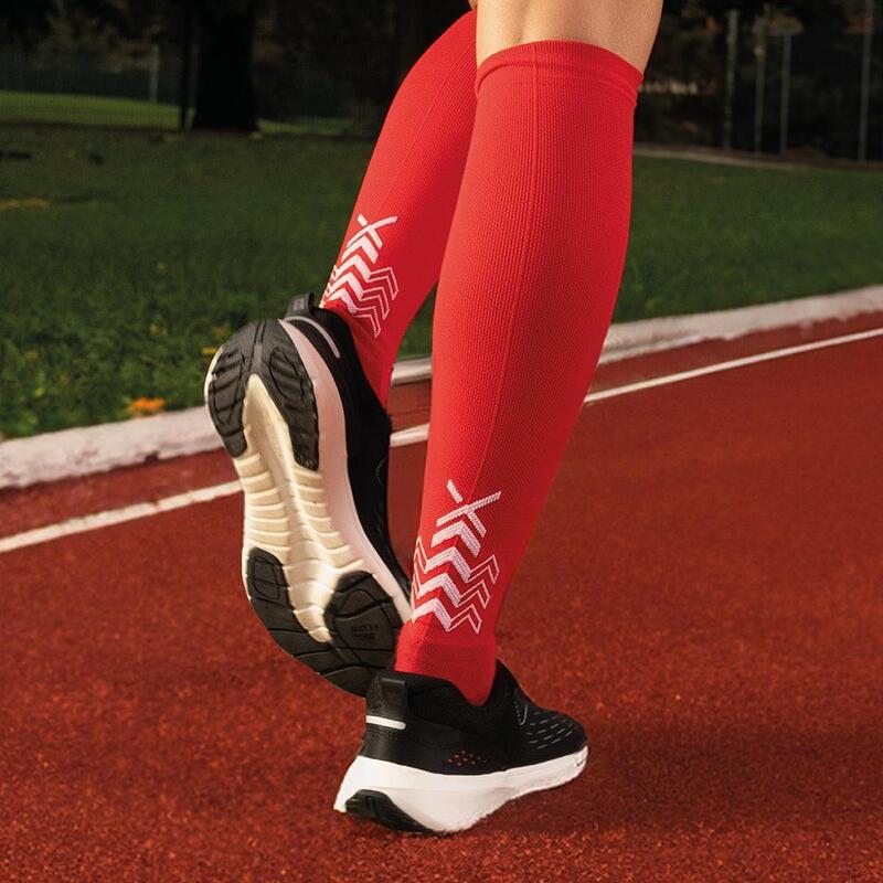 SOXPro Compression Calze a Compressione Graduata Rosso