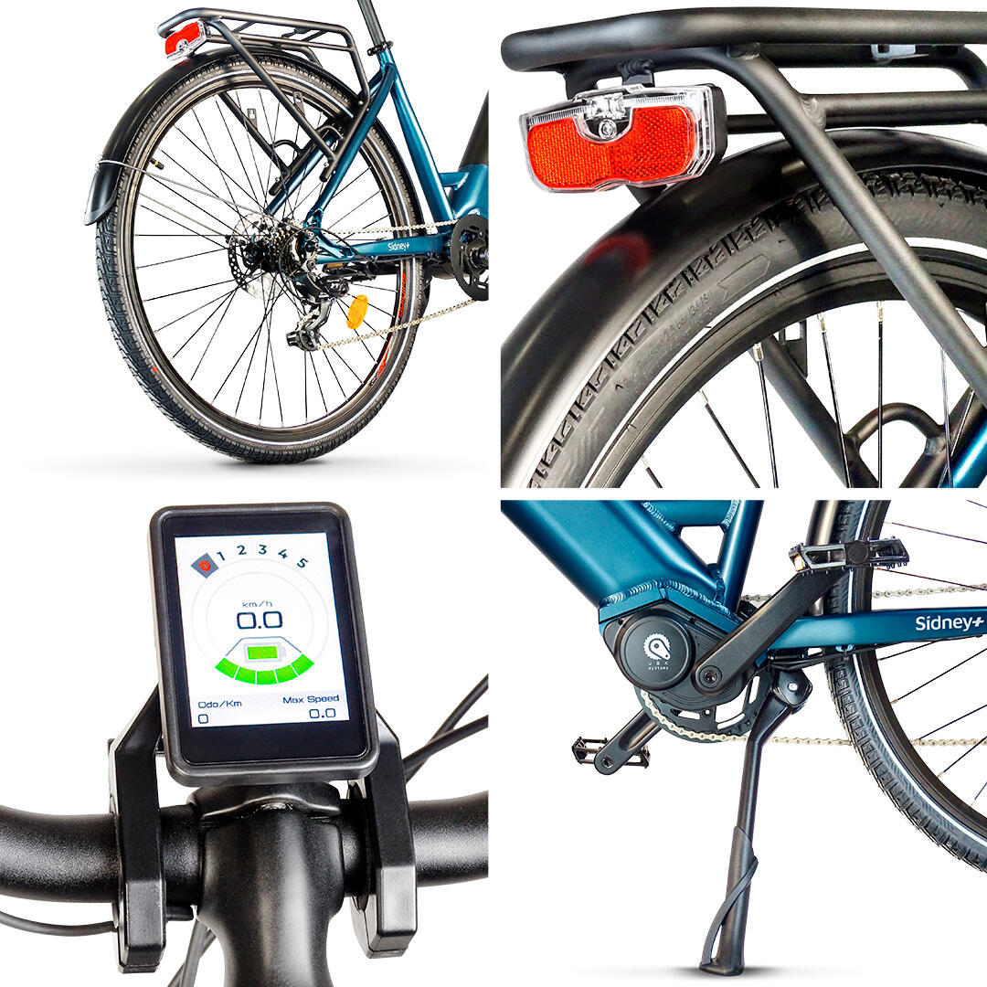 Urbanbiker Sidney Plus | Ebike Urbana | Motor Central | Autonomía 100KM | 28" 3/9