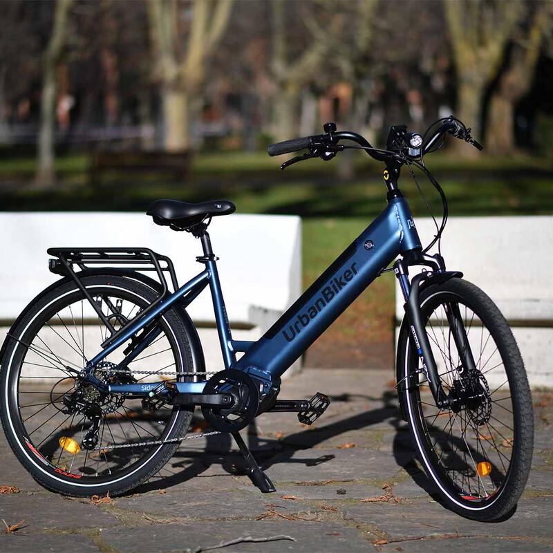 Urbanbiker Sidney Plus | City E-Bike | Mittelmotor | 100KM Reichweite | 28"