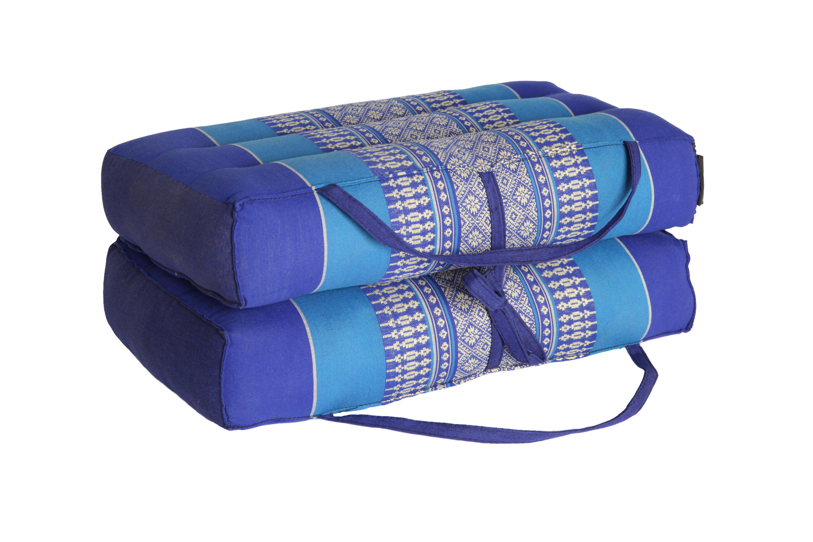 FOLDABLE - Coussin de Yoga et de Méditation - Bleu Océan X1 2/5