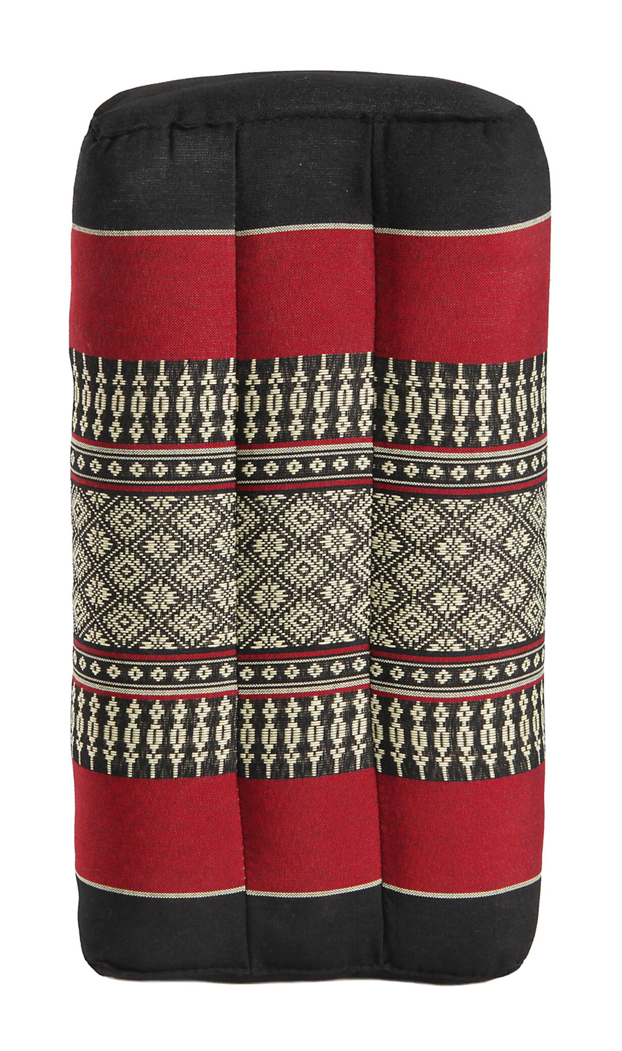 STANDARD - Coussin de Yoga et Méditation - Noir Rouge - X1 2/7