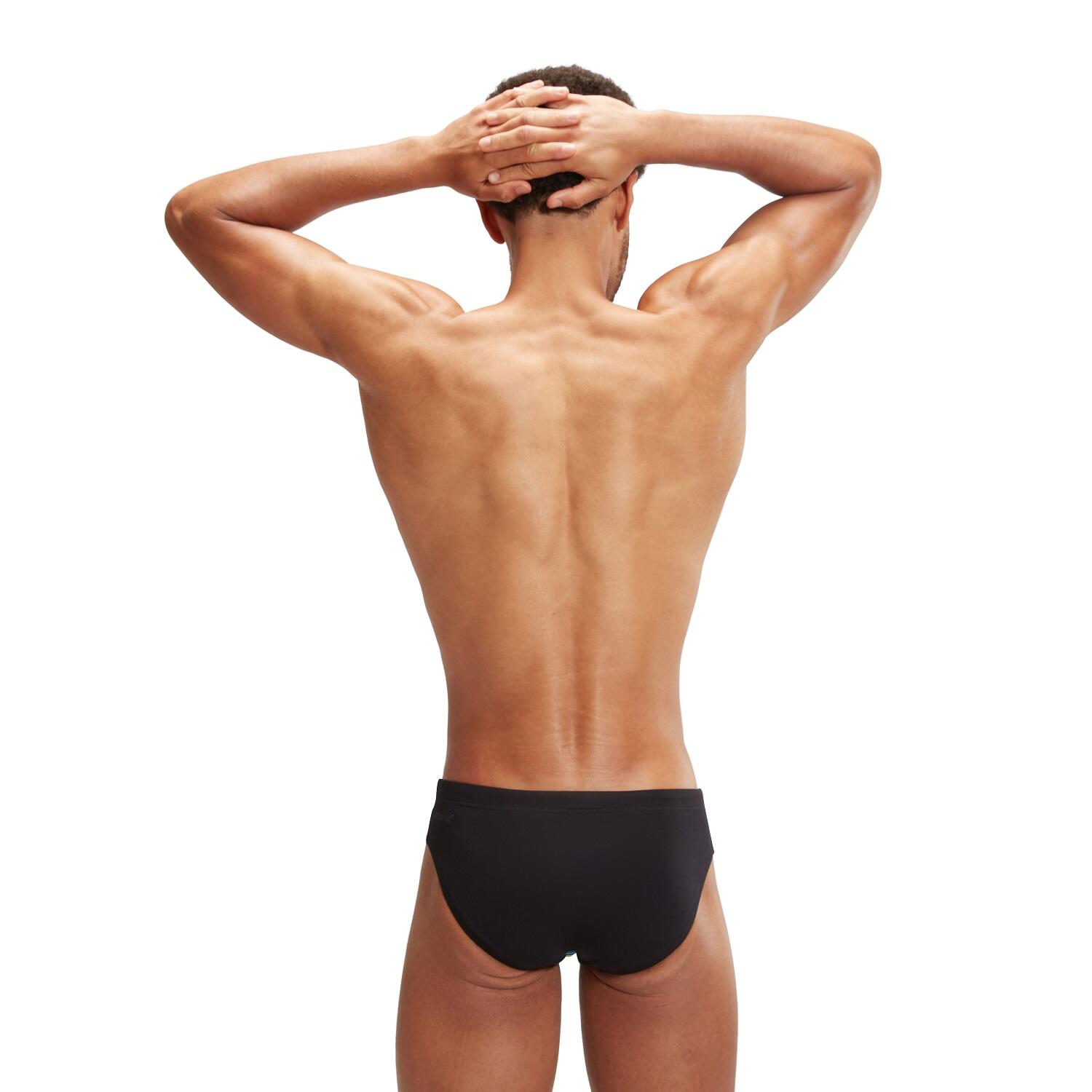 Maillot de bain Speedo Allover Digital Vcut Brief pour homme 6/7
