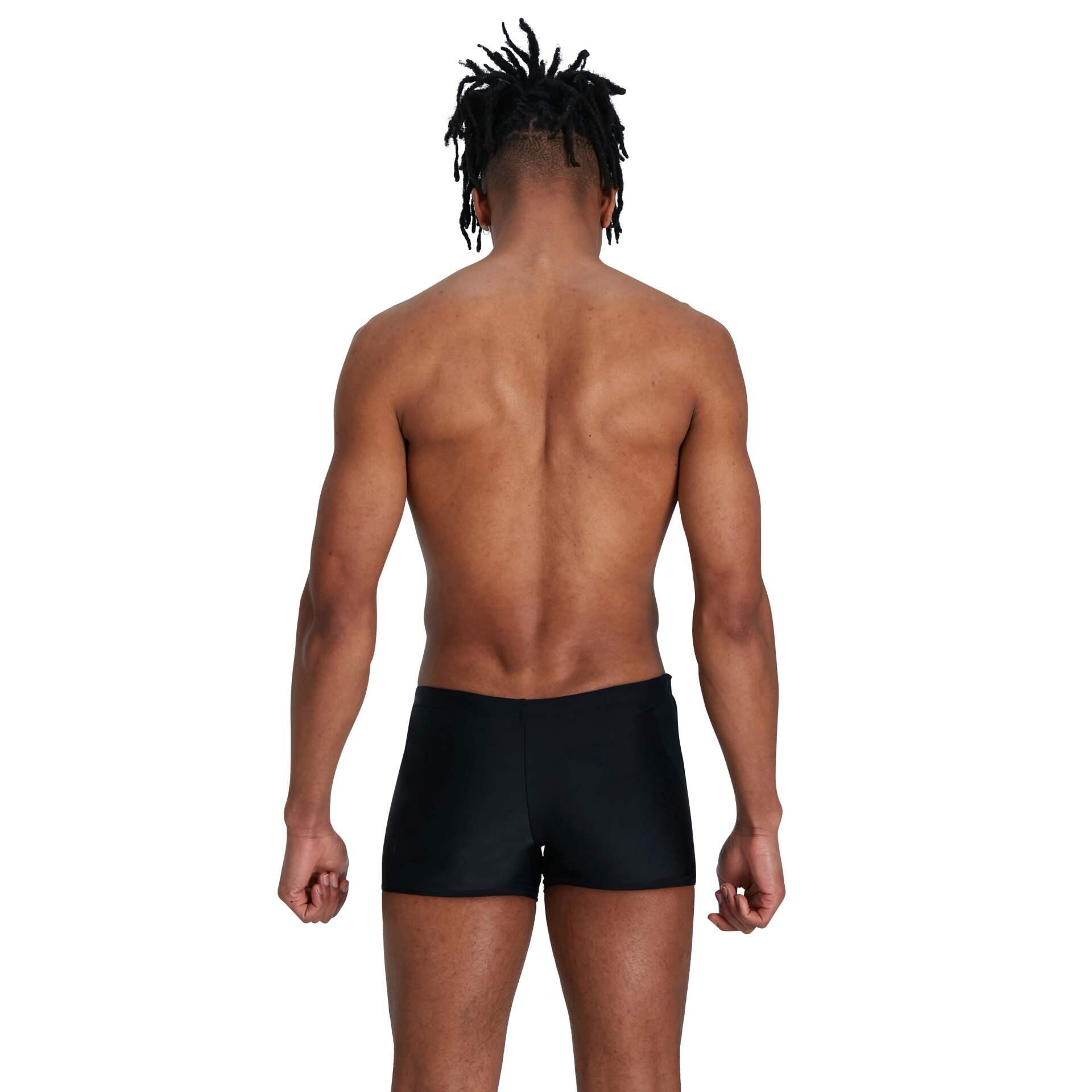 Bañador Speedo Medley Logo Aquashort Negro Hombre Ajustado 6/6