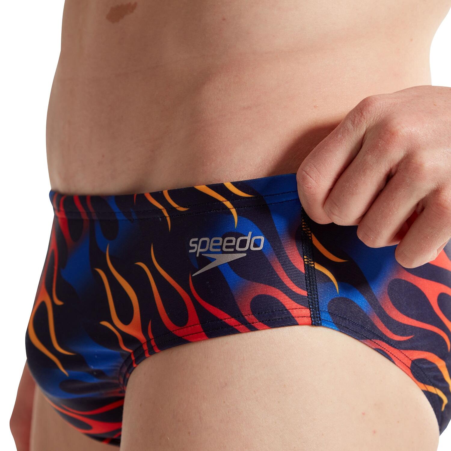 Kąpielówki slipy męskie kąpielowe Speedo Allover Digital 4/7