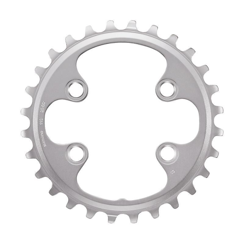 Genuine double outer MTB chainring Shimano 4BRA XT M8000 11V.