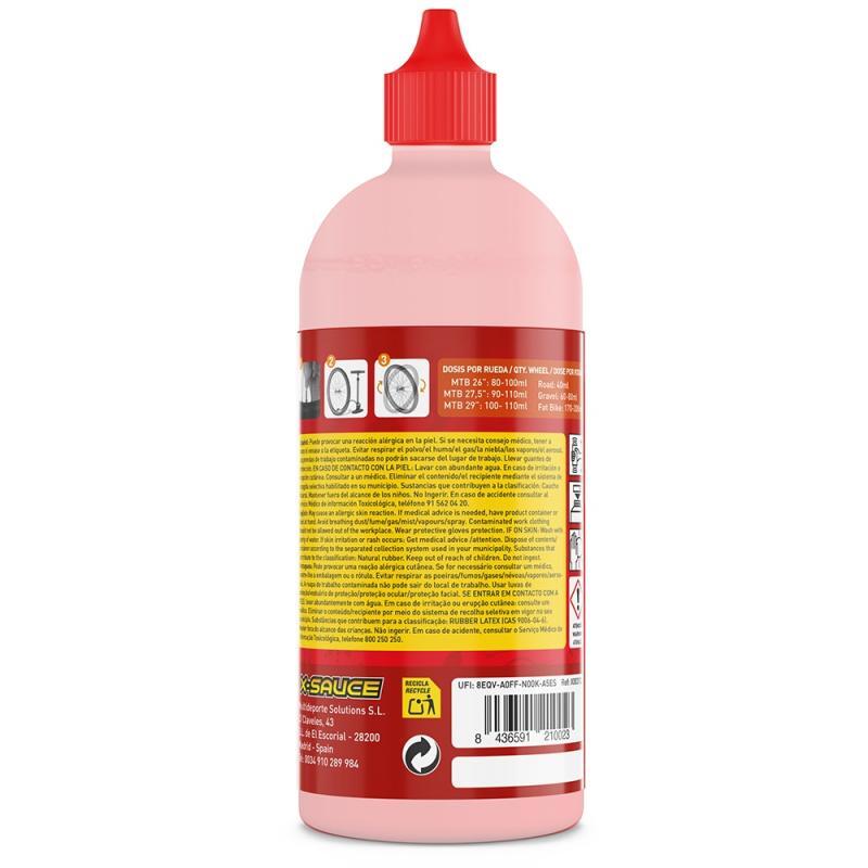 Líquidos Tubeless Anti-furos Câmeras e Tubeless X-SAUCE 500ml 2/2