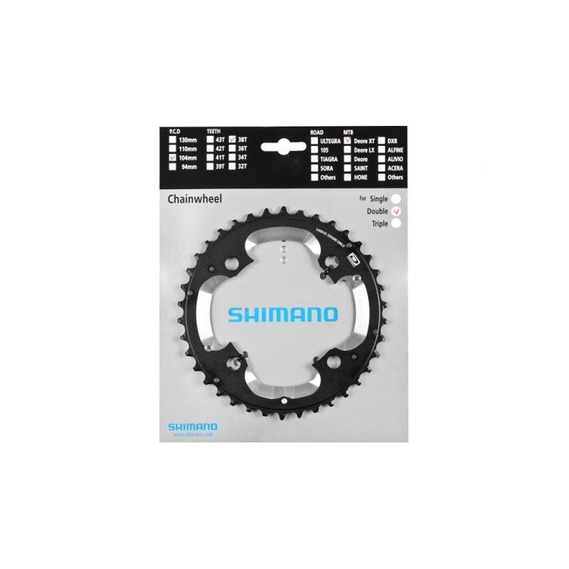 Plato 2x10v Shimano