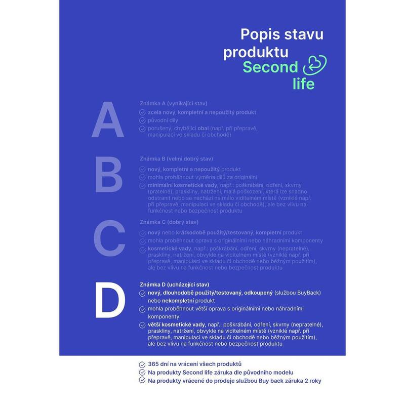 BUY BACK - DĚTSKÉ LYŽE TEAM 300 MODRÉ (117cm) - Ucházející stav - Použité