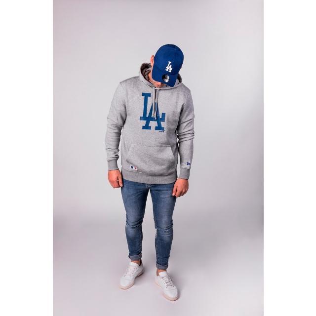 Sudaderas para Hombre New era Po los angeles dodgers  Gris