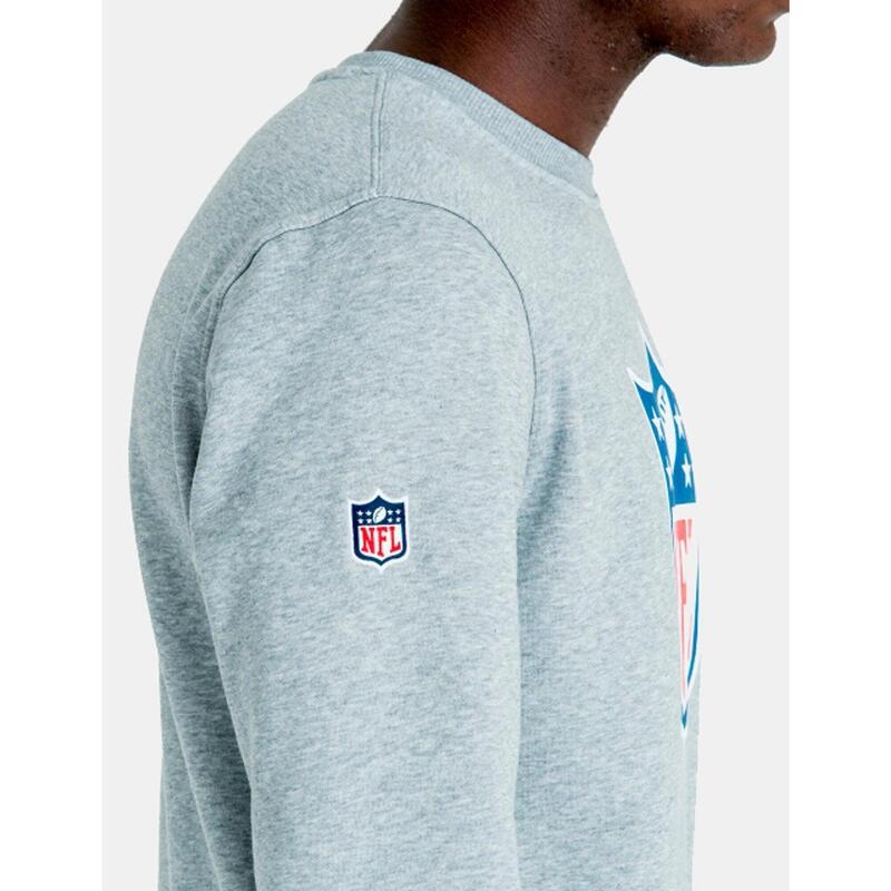 Sudaderas para Hombre New era Logo nfl - Gris