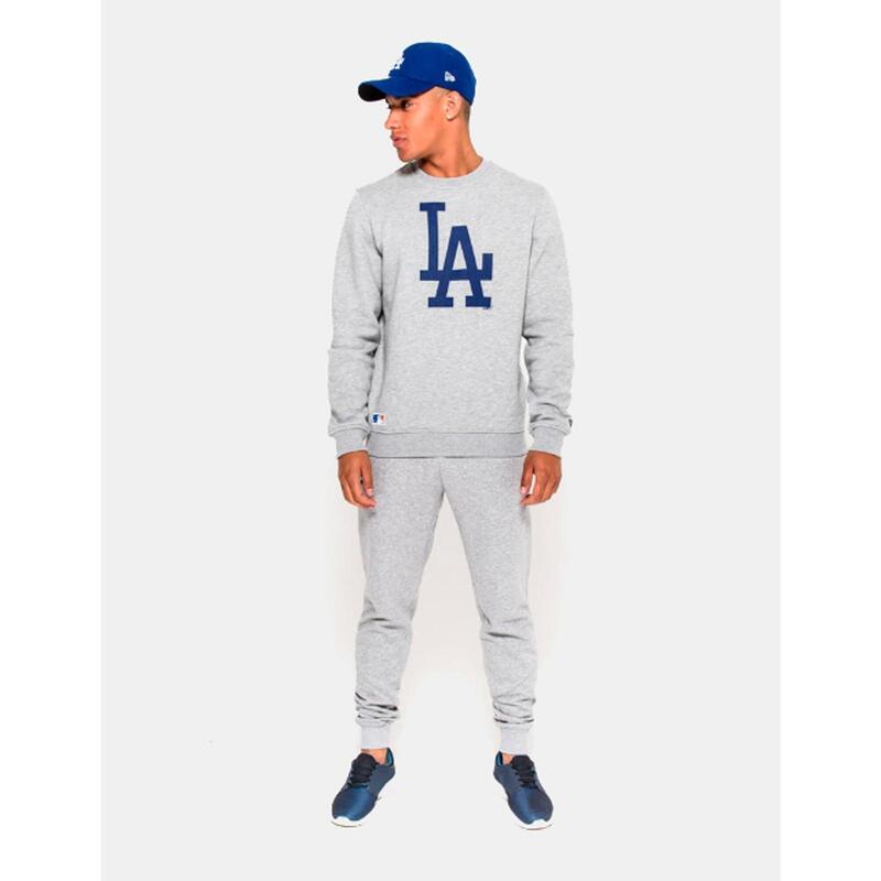 Sudaderas para Hombre New era  crew los angeles dodgers Gris