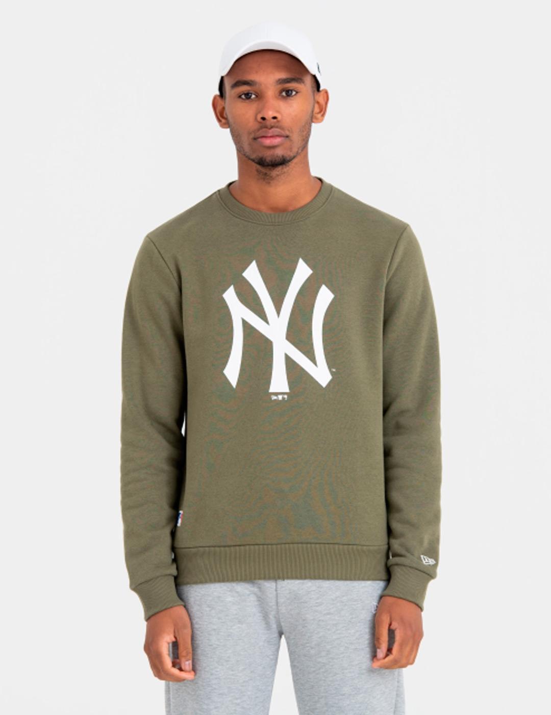 NEW ERA Felpa Uomo New Era Mlb Team vert in Italian is "verde".