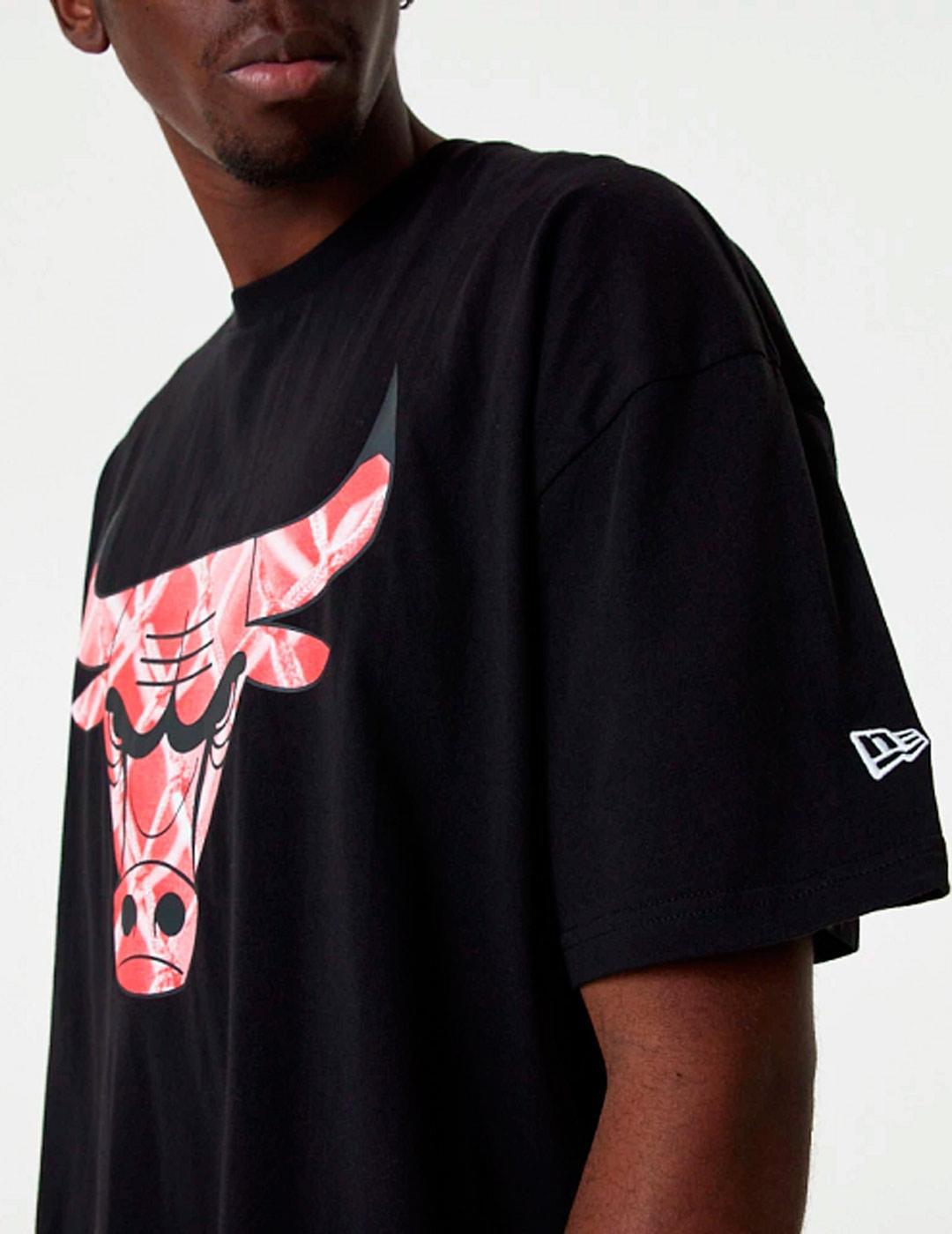 T-Shirt New Era NBA Bull Logo Adult 4/7