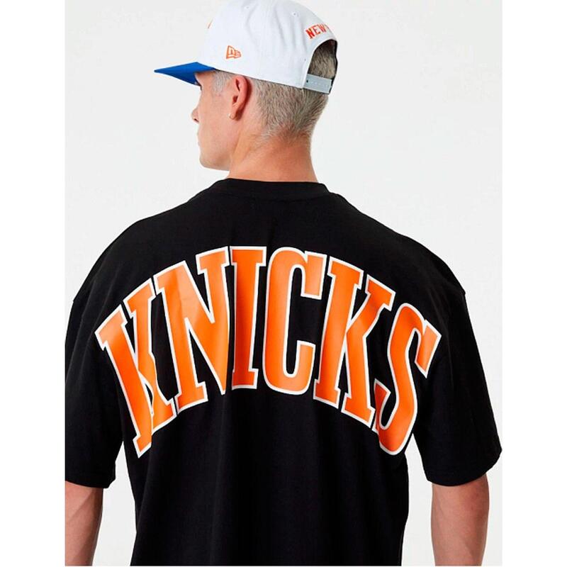 Camisetas para Hombre New era  infill logo ny knicks Negro