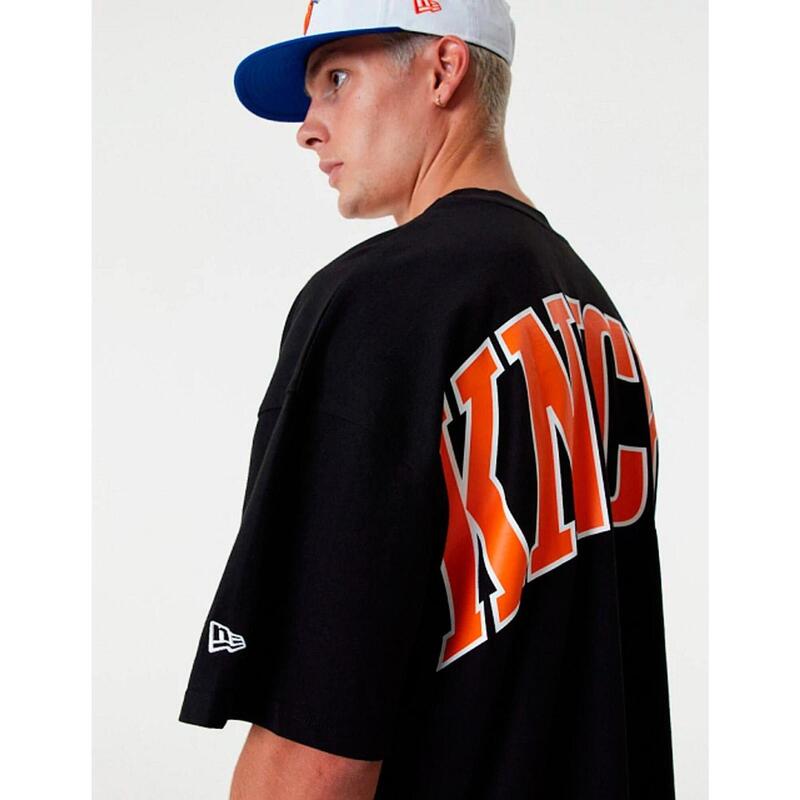 Camisetas para Hombre New era  infill logo ny knicks Negro