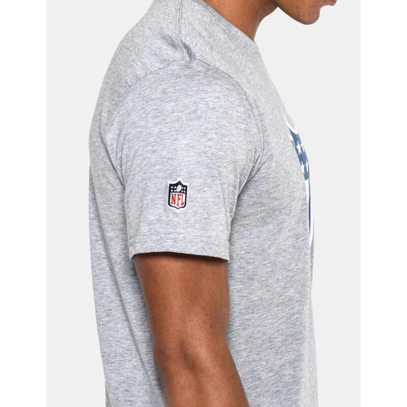 Camisetas para Hombre New era Logo nfl Gris