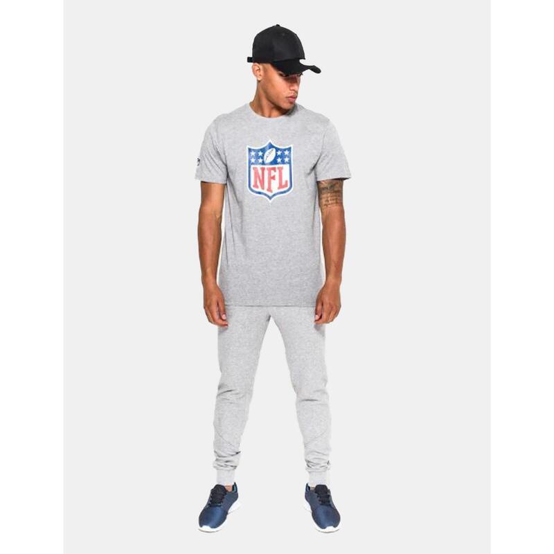 Camisetas para Hombre New era Logo nfl Gris