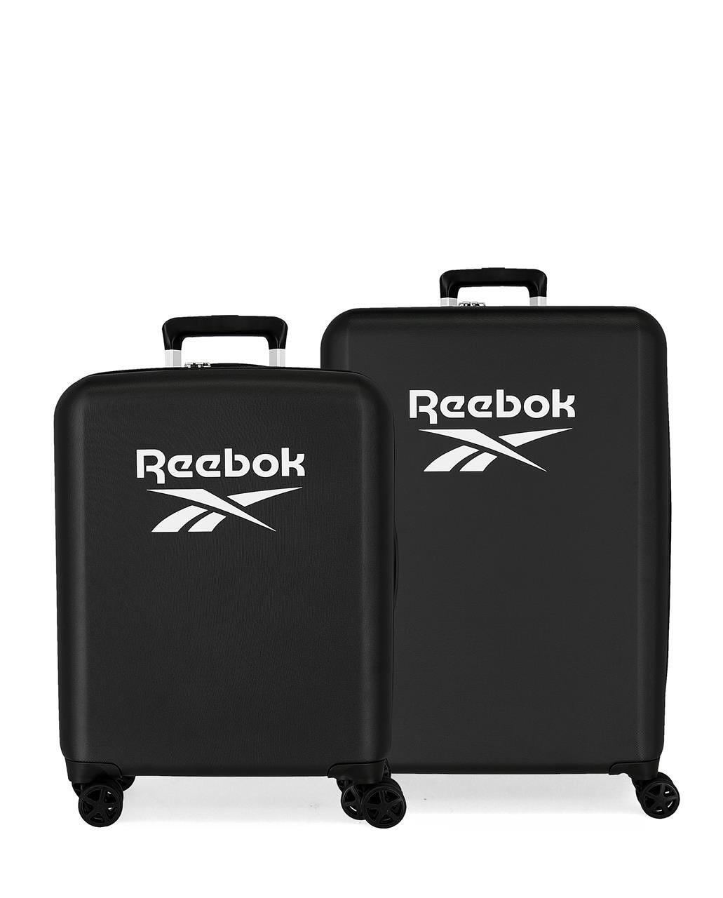 Juego de maletas ABS rígidas Unisex Reebok Roxbury 120L Negro 1/5