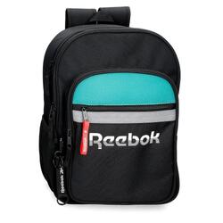 Mochila escolar  Reebok Andover 40cm Negro