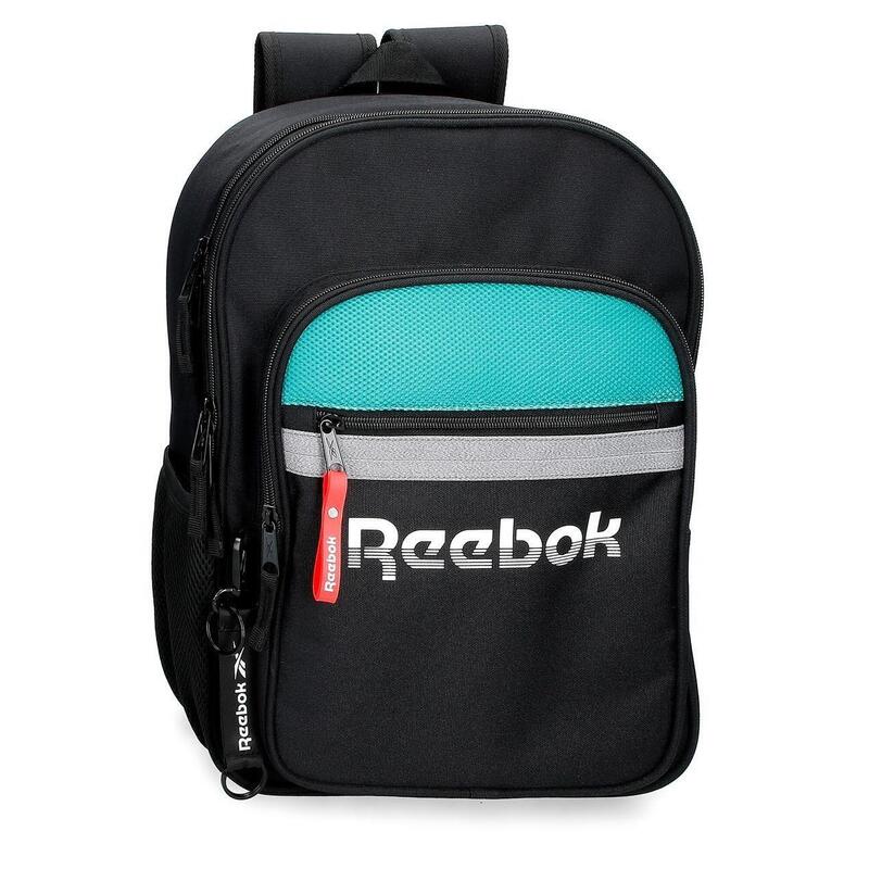 Mochila escolar  Reebok Andover 40cm Negro