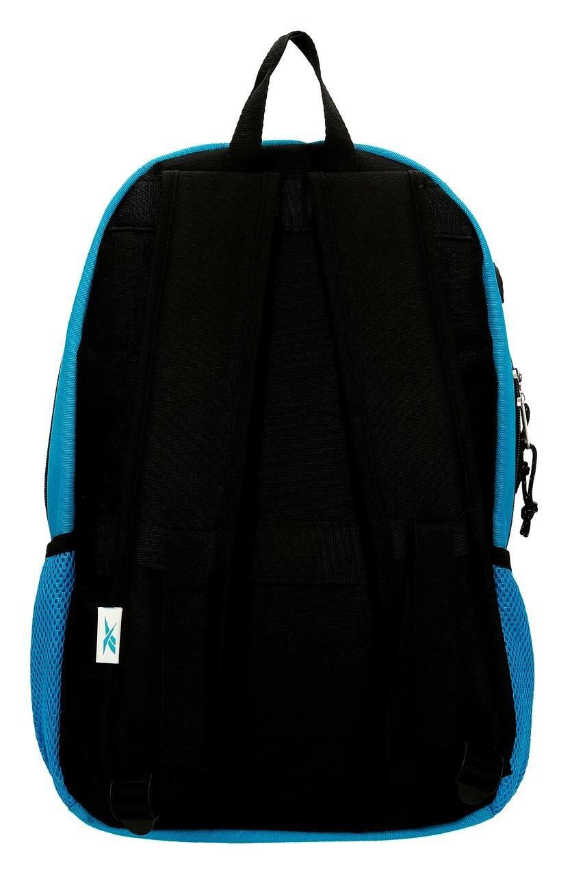 Mochila escolar de dois compartimentos Unisex Reebok Boston 44cm Azul 2/5