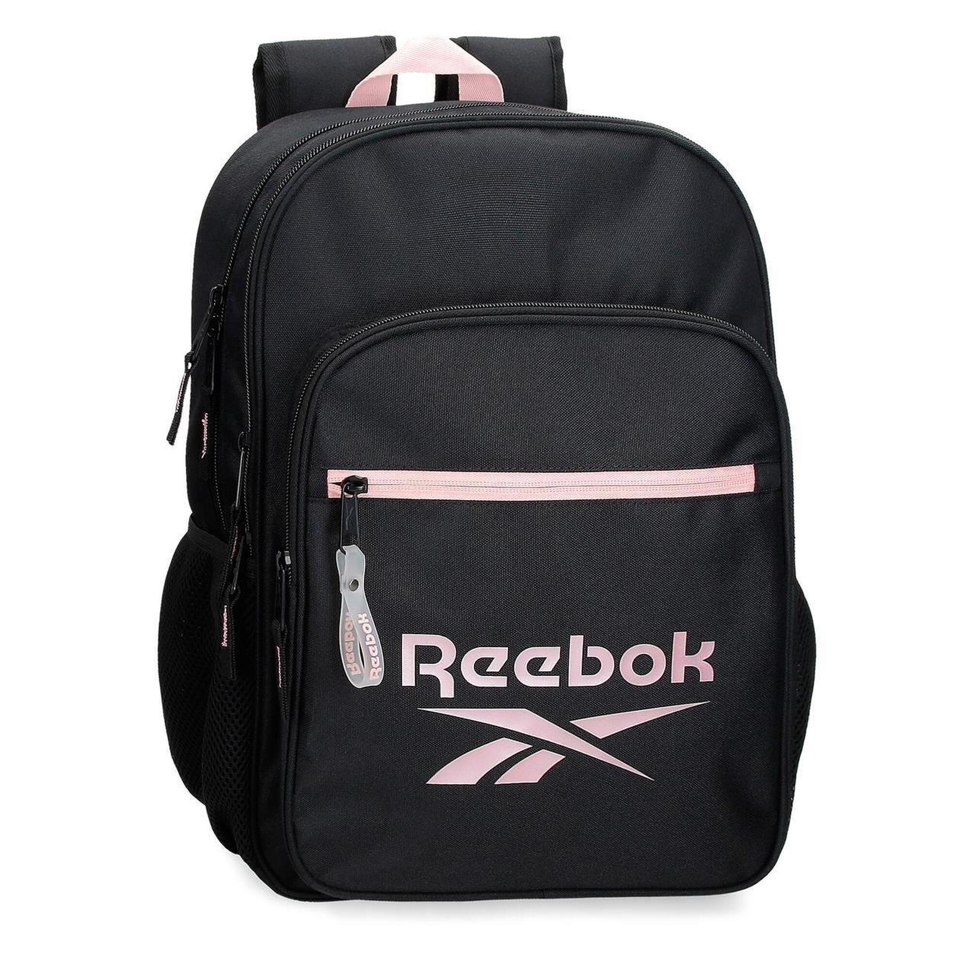 Reebok - Sac À Dos Scolaire Deux Compartiments Fille Reebok Beverly 40cm Noir - Sac À Dos - Noir - 14 L - Decathlon
