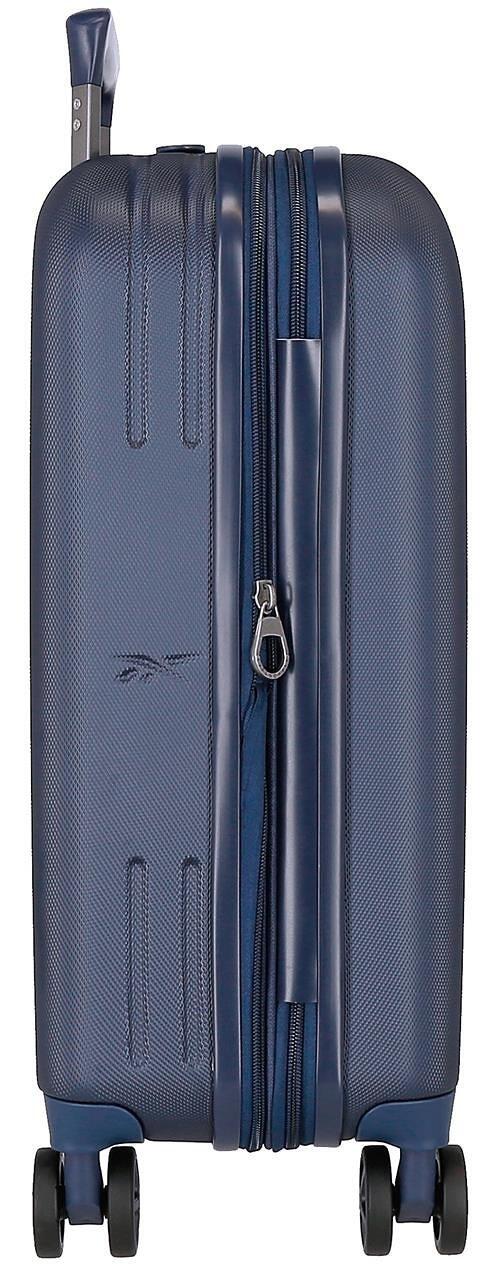 Maleta de cabina ABS rígida expandible Unisex Reebok Franklin 55cm 37L Azul 3/5