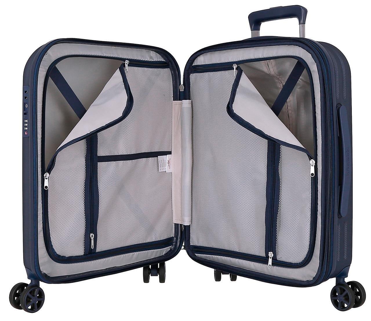 Maleta de cabina ABS rígida expandible Unisex Reebok Franklin 55cm 37L Azul 4/5